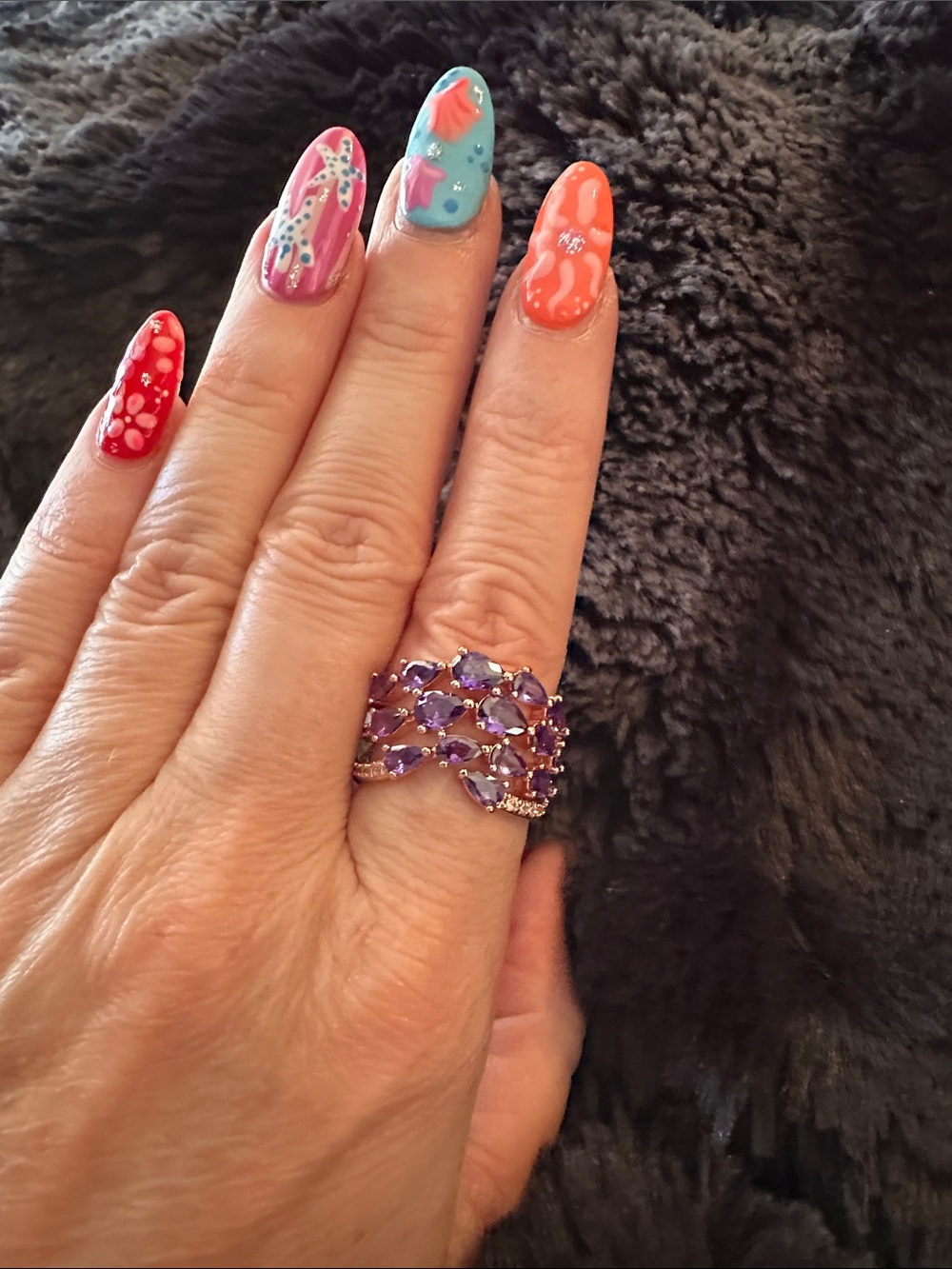 Bomb Party Ring Size 8